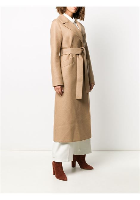 Beige belted long coat Harris wharf london - women HARRIS WHARF LONDON | A1191MLK441